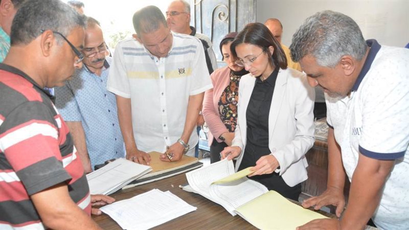 محافظ البحيرة بجولة