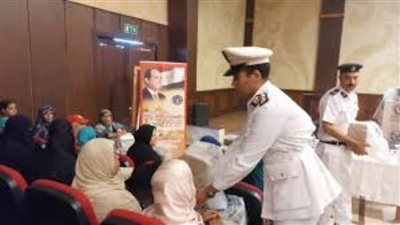 وزارة الداخلية توجه قوافل إنسانية وطبية بنطاق محافظة شمال سيناء