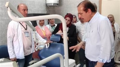نائب وزير الصحة يجري جولة تفقدية بالمنشآت الطبية في المنيا
