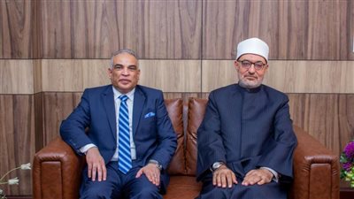  بالصور.. مفتي الجمهورية: نرحب بالتعاون مع جامعة طنطا