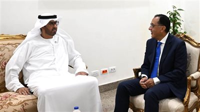 مدبولي يبحث مع وزير الصناعة والتكنولوجيا المُتقدمة الإماراتي تفعيل المشروعات المشتركة