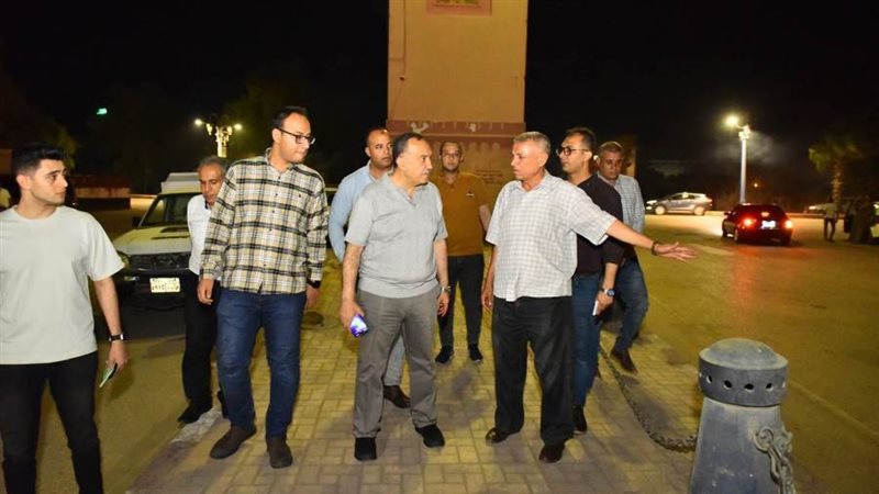 جانب من جولة المحافظ