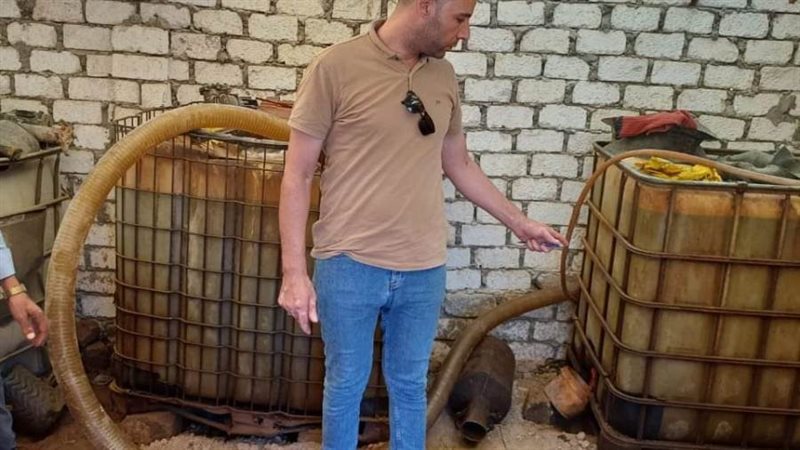 ضبط محطة لتمويل السيارات