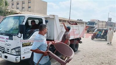 حملة مكبرة لإعادة الانضباط لشوارع وميادين بيلا بكفر الشيخ 