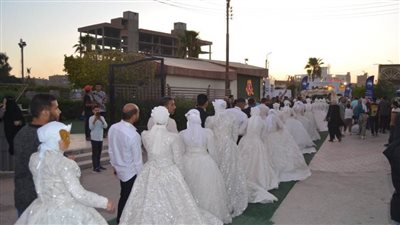 تجهيز 50 عريسًا وعروسًا بالفيوم 