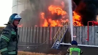 مسيّرات أوكرانية تضرب مستودعا للنفط في روسيا