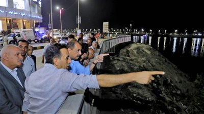 محافظ سوهاج يتفقد أعمال المرحلة الثانية من مشروع توسعة الكورنيش الغربي