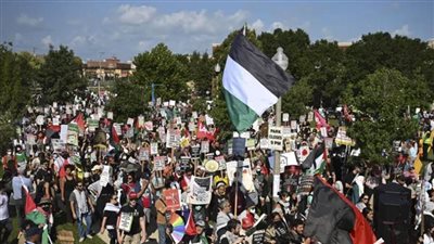 عاجل.. متظاهرون مؤيدون لفلسطين يخترقون الحاجز الأمني في مؤتمر الحزب الديمقراطي بشيكاغو