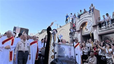 آلاف الأقباط يشاركون في احتفالات 