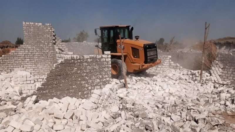 حملة لإزالة التعديات