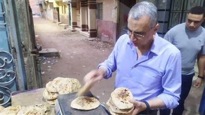 بالصور.. تحرير 33 محضرا لمخابز بلدية خلال حملة تفتيشية فى الغربية