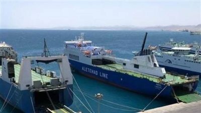 تداول 12 ألف طن و768 شاحنة بضائع عامة ومتنوعة بمواني البحر الأحمر (صور)