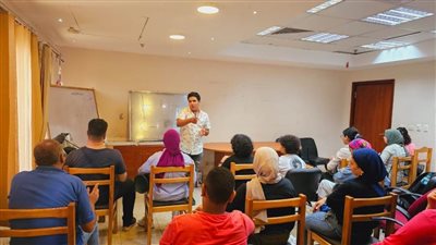 إقبال على الورش الصيفية بمركز طنطا الثقافي 