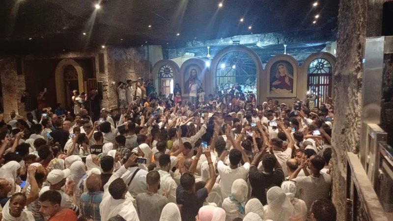 وفود الجالية الإثيوبية