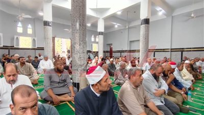 كفر الشيخ تفتتح المسجد البحري بسعد حمد بسيدي سالم 