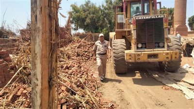 المنوفية: انتهاء المرحلة الثانية من الموجة الـ23 بإزالة 574 حالة تعدِ 