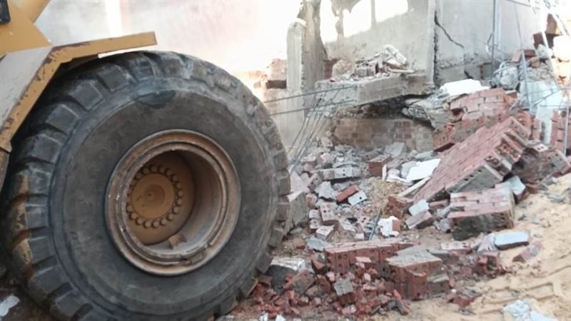 حملة لإزالة التعديات