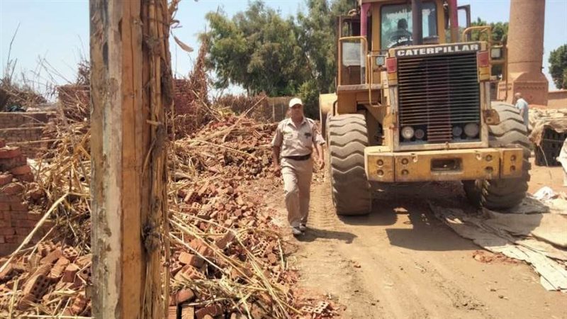 إزالة التعديات بالمنوفية