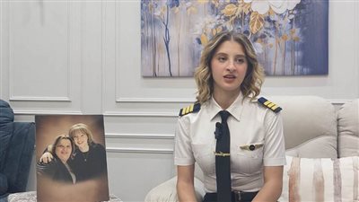 ميرولا ماجد أول فتاة أسيوطية تقود الطائرة تتحدث لـ