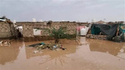 تقرير حكومي يمني: تضرر 1759 أسرة نازحة جراء السيول الأسبوع الماضي
