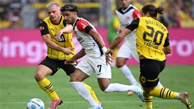 خرج مرموش فسقط فرانكفورت أمام دورتموند بثنائية
