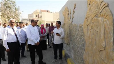 لبحث سبل دعم وتنشيط السياحة.. محافظ المنيا يتفقد دير جبل الطير بسمالوط