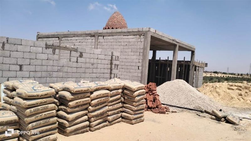 جانب من أعمال البناء