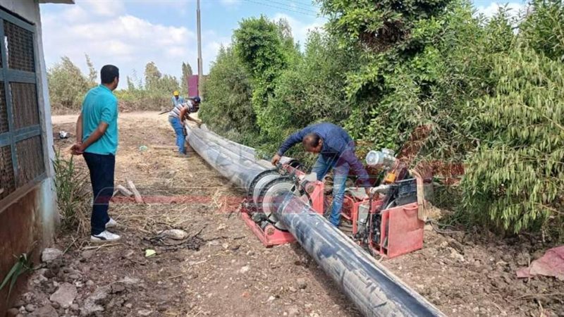 خطوط الصرف الصحي