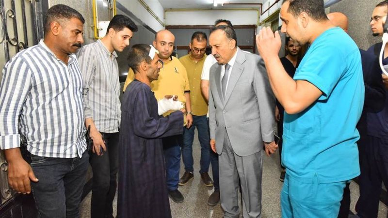 جولة محافظ أسيوط