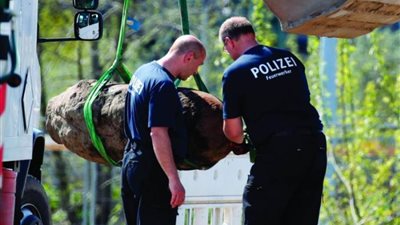 إبطال مفعول قنبلة على الحدود بين إيطاليا وسلوفينيا تعود للحرب العالمية الثانية