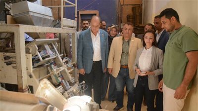 شاهد.. محافظ البحيرة تتفقد مجموعة من مصانع المنطقة الصناعية بوادي النطرون 