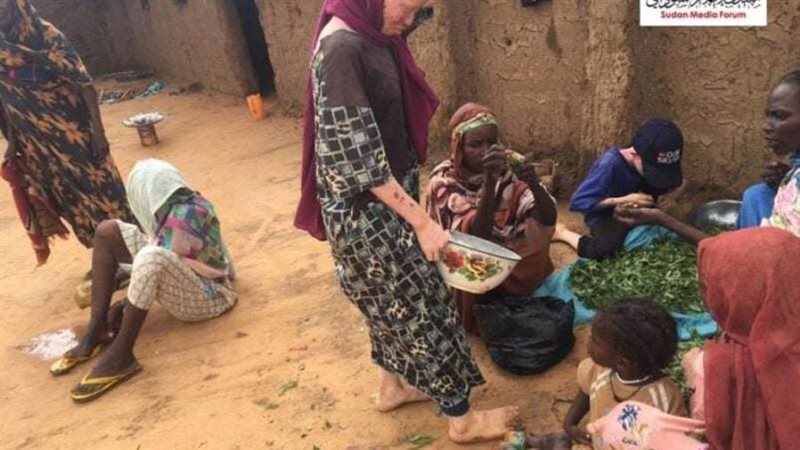 مجاعة في دارفور بسبب