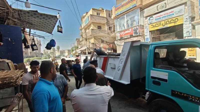 جانب من حملات الإشغالات