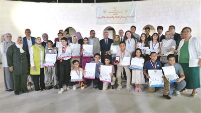 القومي للبحوث يشارك في حفل توزيع جوائز 