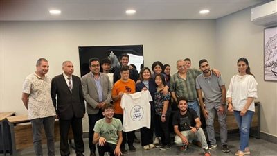 لجنة ذوي الهمم بكتلة الحوار تنظم ورشة تدريبية لطباعة التيشيرتات 