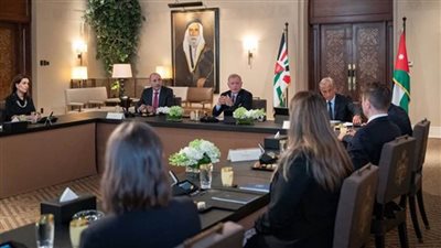 العاهل الأردني يلتقي وفدًا من أعضاء الكونجرس الأمريكي