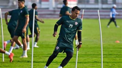 عبدالشافي والونش يخوضان تدريبات تأهيلية في مران الزمالك