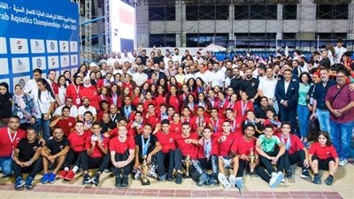منتخب مصر للسباحة القصيرة يحصد كؤوس البطولة العربية للناشئين بعد الفوز بـ173 ميدالية 
