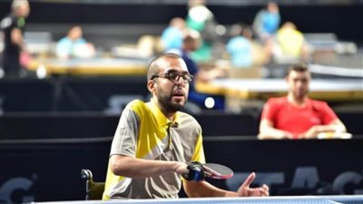  هزيمة خالد عبد السلام وإسلام رضا بثمن نهائي منافسات زوجي الرجال لتنس الطاولة البارالمبي