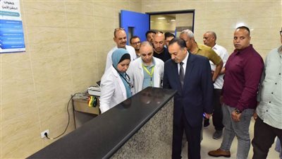 محافظ أسيوط يتفقد مستشفى أبوتيج النموذجي 