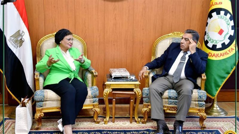 لقاء المحافظ ونائب