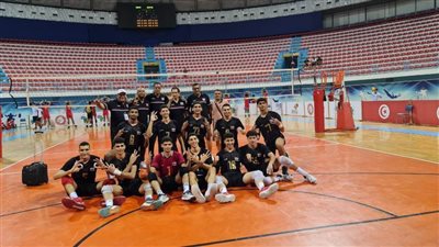 منتخب الطائرة للناشئين تحت 19 عاما يلتقي تونس في نهائي بطولة إفريقيا