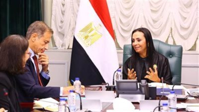 وزيرة التضامن تبحث مع المدير الإقليمي لهيئة الأمم المتحدة للمرأة التعاون المشترك