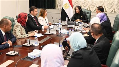 وزيرة التضامن الاجتماعي تلتقي المشرف العام على المجلس القومي للأشخاص ذوي الإعاقة