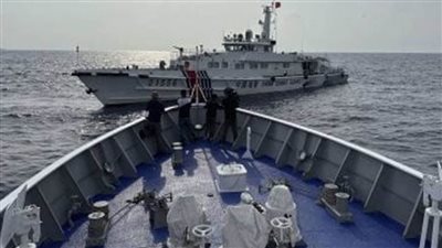 بكين: اصطدام سفينة تابعة لخفر السواحل الفلبيني عمدا بسفينة صينية في شيانبين جياو