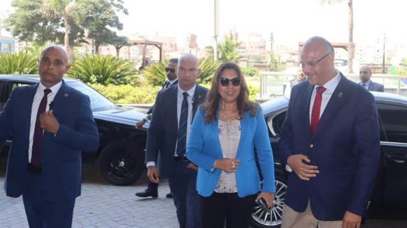 استقبال وزيرة التنمية