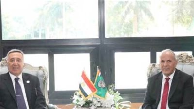 رئيس المحكمة الدستورية العليا يزور رئيس هيئة قضايا الدولة