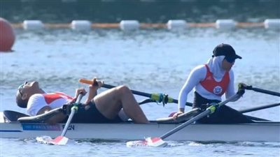 الزيني ومروة يحتلان المركز العاشر في  أول مشاركة للتجديف المصري في الدورات البارالمبية 