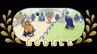 رياضة الكراسي المتحركة على صدر الصفحة الرئيسية  لـ 