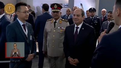 بث مباشر.. الرئيس السيسي يشهد افتتاح معرض مصر الدولي للطيران والفضاء 2024